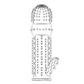 Penis Sleeve with Tickler Pumps, Extenders and Sleeves